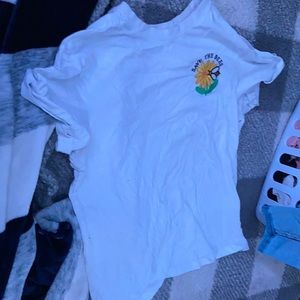 Made out of plastic tee shirt